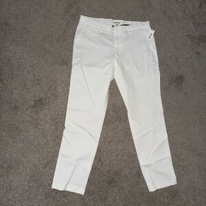 Men’s White Slim Fit Pant